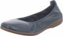 Josef Seibel Fenja 01 Ballerina für Damen Blau - Thumbnail 3
