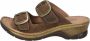 Josef Seibel Catalonia 76 Clog für Damen Braun - Thumbnail 2