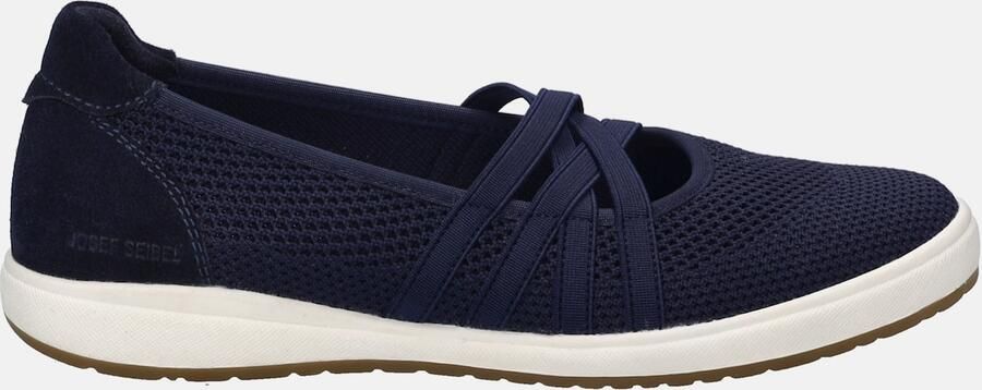 Josef Seibel Ballerina's met riempje Caren 67 Slipper sneaker instapper met lederen inzet op de hiel - Foto 2