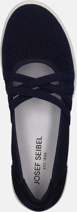 Josef Seibel Ballerina's met riempje Caren 67 Slipper sneaker instapper met lederen inzet op de hiel - Foto 6