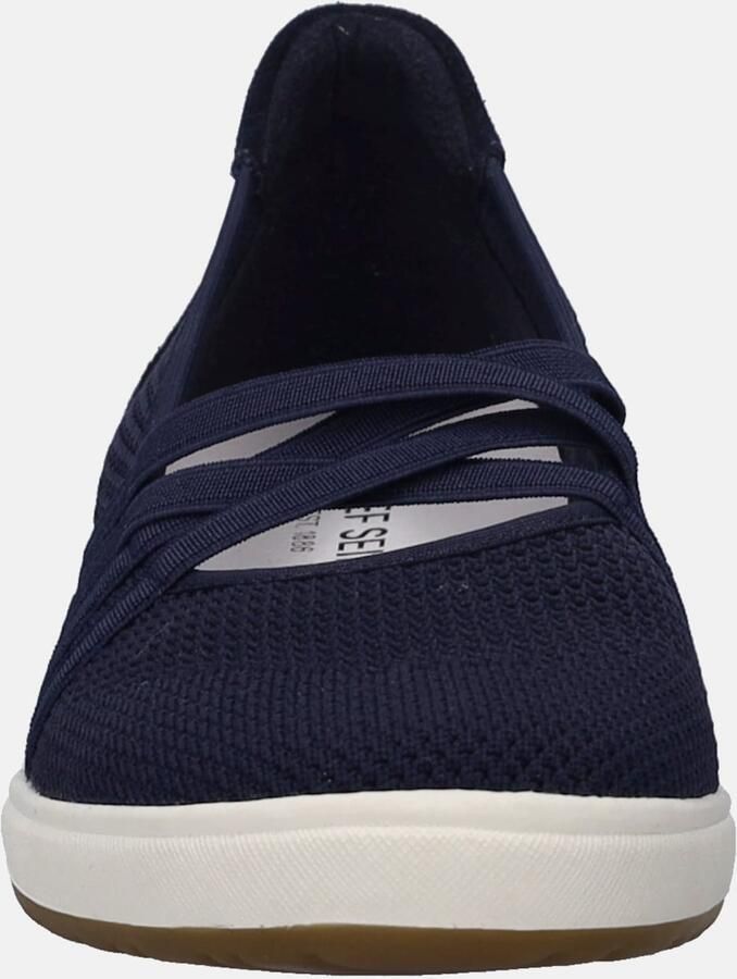 Josef Seibel Ballerina's met riempje Caren 67 Slipper sneaker instapper met lederen inzet op de hiel - Foto 8