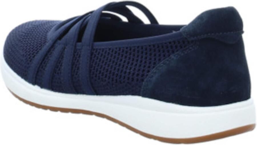 Josef Seibel Ballerina's met riempje Caren 67 Slipper sneaker instapper met lederen inzet op de hiel - Foto 3