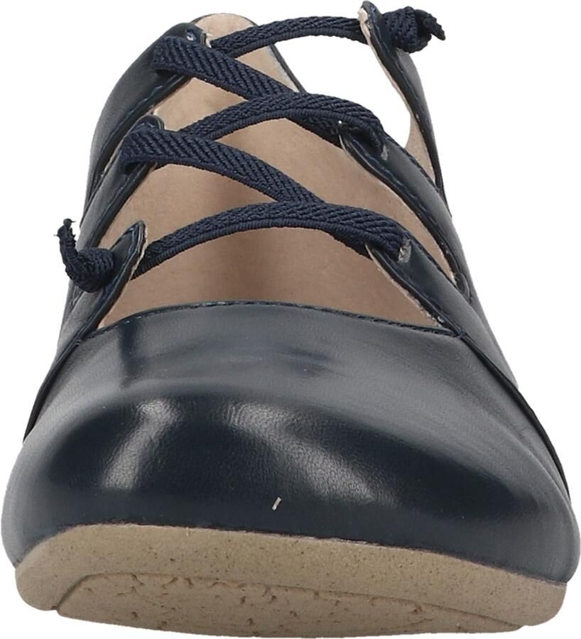 Josef Seibel Ballerina's met riempje Fiona Slippers sandalen comfortschoenen met verfijnde elastische band - Foto 4