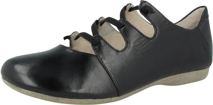 Josef Seibel Ballerina's met riempje Fiona Slippers sandalen comfortschoenen met verfijnde elastische band - Foto 3