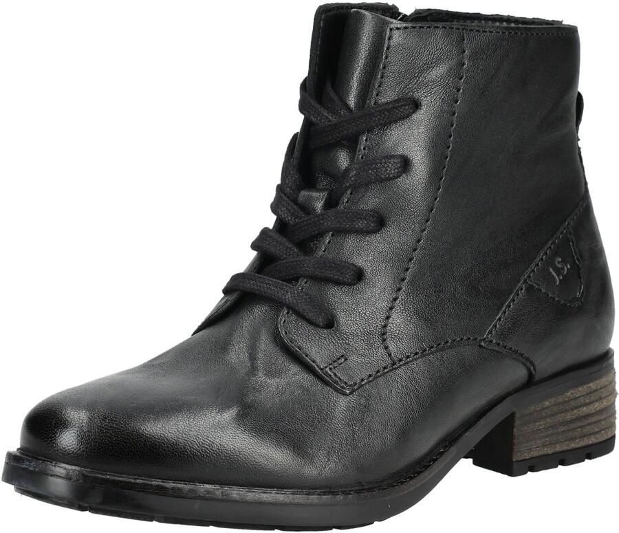 Josef Seibel KATE 17 Hoge sneakers Veterboots Dames veterschoenen Dames sneakersHalf-hoge schoenen Zwart - Foto 7