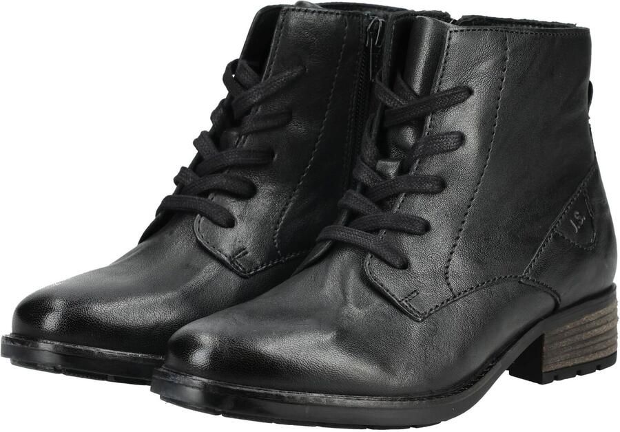 Josef Seibel KATE 17 Hoge sneakers Veterboots Dames veterschoenen Dames sneakersHalf-hoge schoenen Zwart - Foto 11