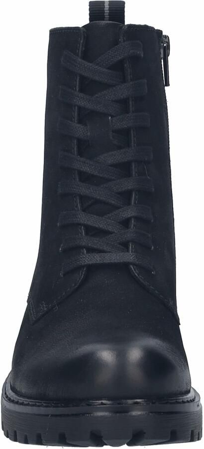 Josef Seibel MELINDA 02 Hoge sneakers Veterboots Dames veterschoenen Dames sneakersHalf-hoge schoenen Zwart - Foto 4