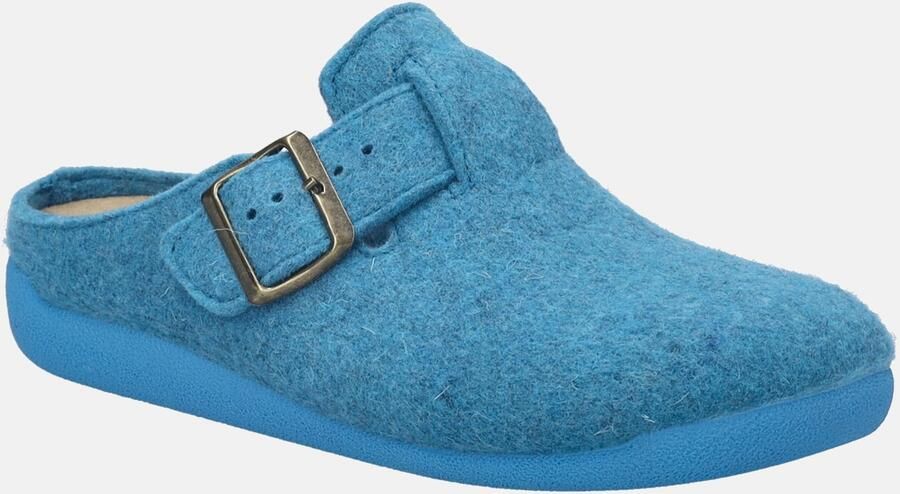Josef Seibel Cara 01 Hausschuh für Damen Blau - Foto 2