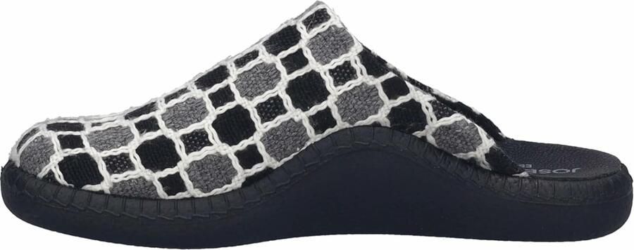 Josef Seibel Dames Pantoffel Muil Monaco 03 54703-102 Zwart Multi