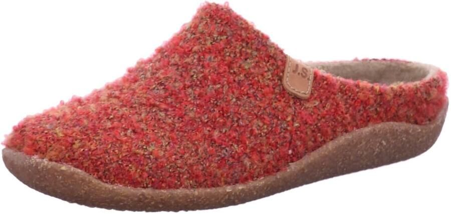 JOSEF SEIBEL Huisschoenen 'Hausschuh Damen 54803 MA437 402 Textil in rot' rood
