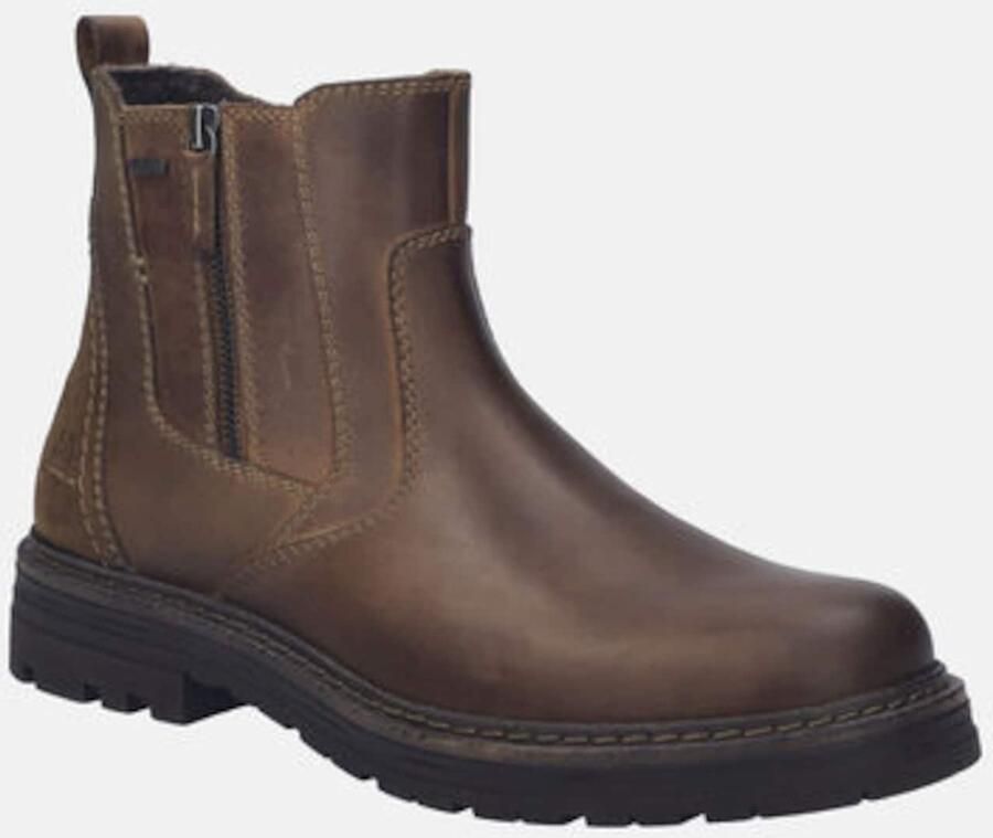 Josef Seibel Chelsea-boots Curtis 51 Bikerboots comfortlaarzen met profielzool - Foto 3