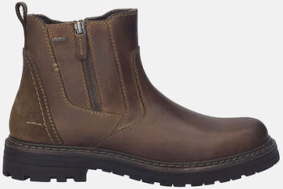 Josef Seibel Chelsea-boots Curtis 51 Bikerboots comfortlaarzen met profielzool - Foto 2