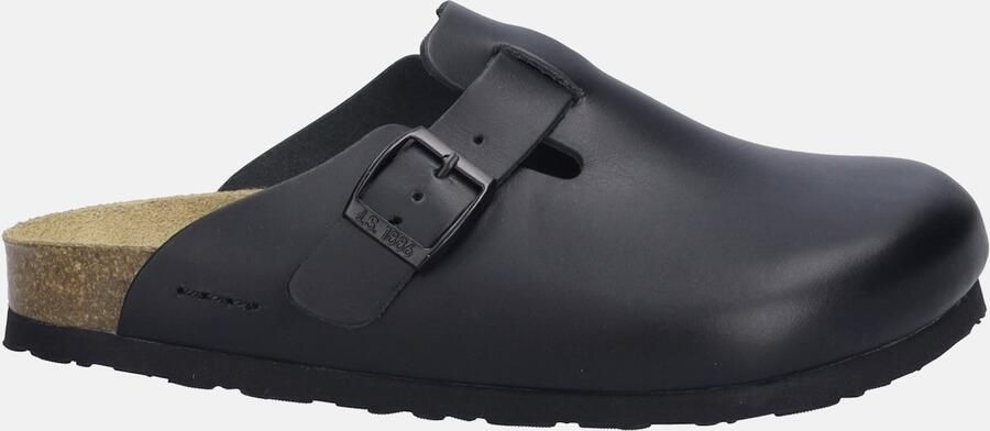Josef Seibel Zwarte Dames Klompen & Pantoffels