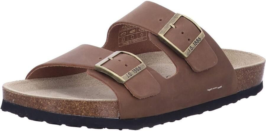 JOSEF SEIBEL Muiltjes 'Pantolette Herren 14301356 300 Echtleder in braun' bruin - Foto 9