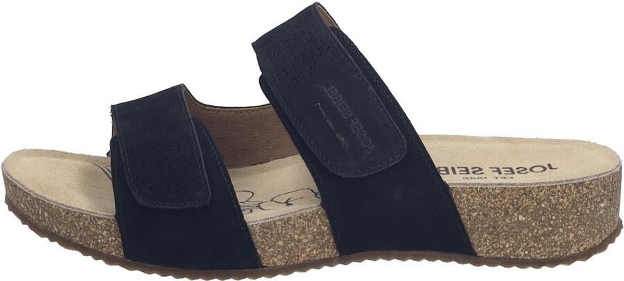 Josef Seibel Dames slippers Klittenband verstelbaar Tonga 71 78571 380 100 Zwart