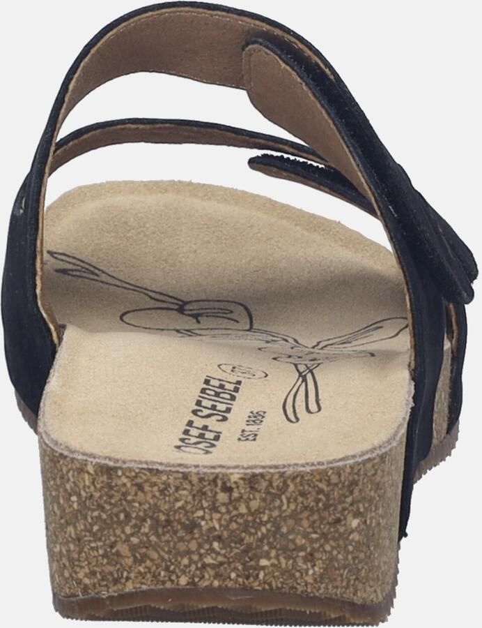 Josef Seibel Dames slippers Klittenband verstelbaar Tonga 71 78571 380 100 Zwart - Foto 3