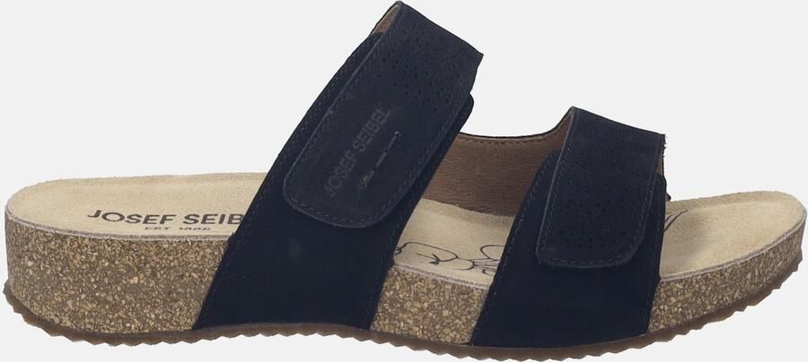 Josef Seibel Dames slippers Klittenband verstelbaar Tonga 71 78571 380 100 Zwart - Foto 5