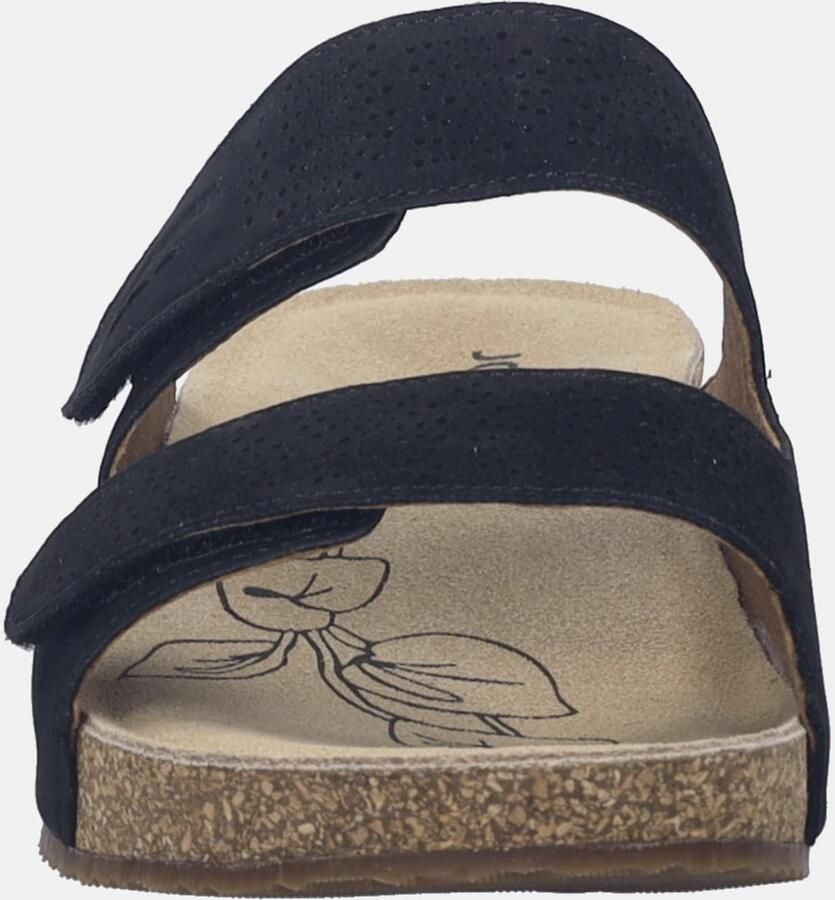 Josef Seibel Dames slippers Klittenband verstelbaar Tonga 71 78571 380 100 Zwart - Foto 2