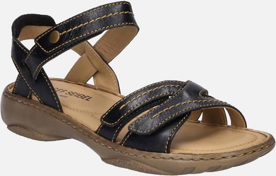 Josef Seibel Debra 62 Sandale für Damen Schwarz - Foto 3