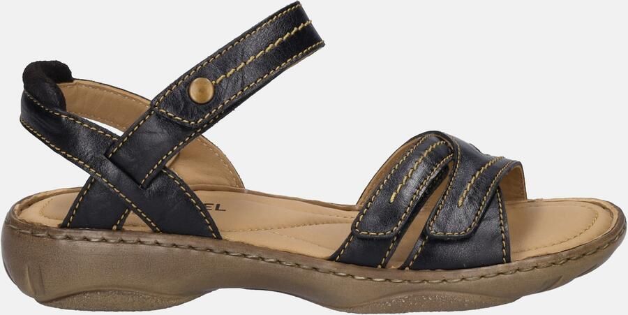Josef Seibel Debra 62 Sandale für Damen Schwarz - Foto 6