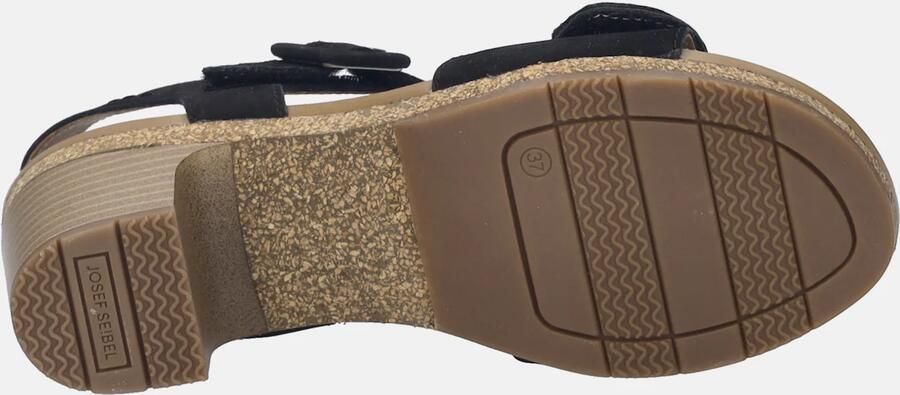 Josef Seibel GRACE~11~~~~~~~~~~~~~~~~~~~~~~ Sandalen met hak Dames Sandalen Zwart - Foto 6