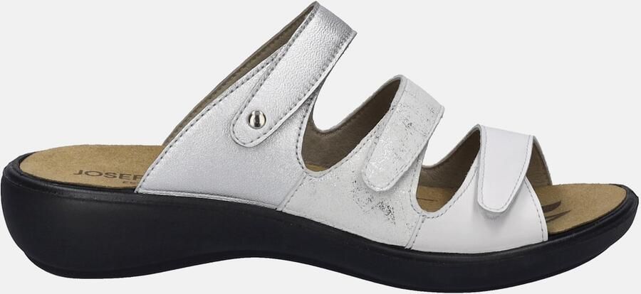 Josef Seibel Dames Slipper Ibiza 10 86710-002 Wit Multi