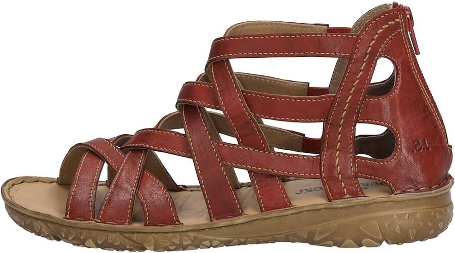Josef Seibel IVY~06~~~~~~~~~~~~~~~~~~~~~~~~ Sandalen met hak Dames Sandalen Rood