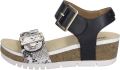 Josef Seibel QUINN~02~~~~~~~~~~~~~~~~~~~~~~ Sandalen met hak Dames Sandalen Zwart - Zwart