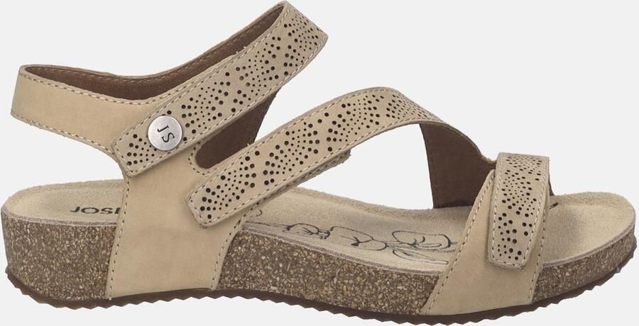 JOSEF SEIBEL Sandaal 'Tonga 78' beige zwart