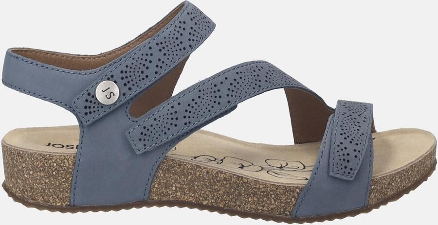 Josef Seibel Dames sandalen Tonga 78 Artikel 78578 380 525 Kleur Blauw - Foto 4