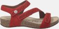 JOSEF SEIBEL Sandaal 'TONGA 78' rood - Rood