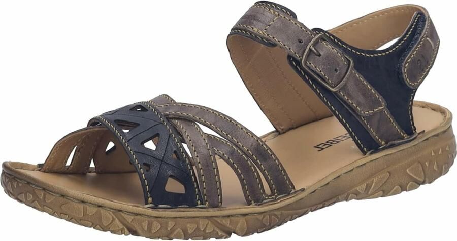 JOSEF SEIBEL Sandalen met riem 'Ivy 08' navy bruin - Foto 2