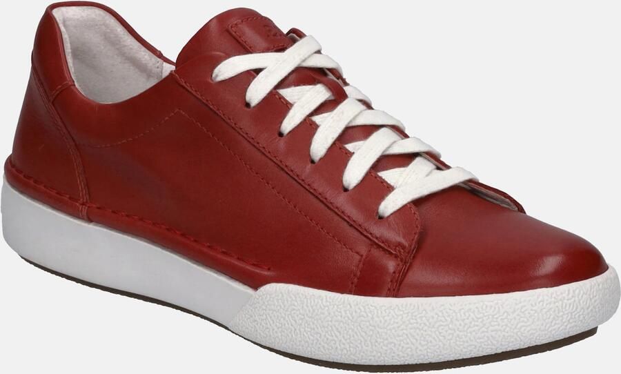 Josef Seibel CLAIRE 01 Lage sneakers Dames sneakers Rood - Foto 3