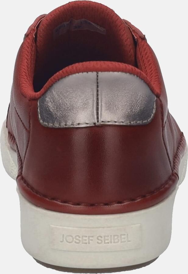 JOSEF SEIBEL Sneakers laag 'Claire 33' roestrood zilver - Foto 4