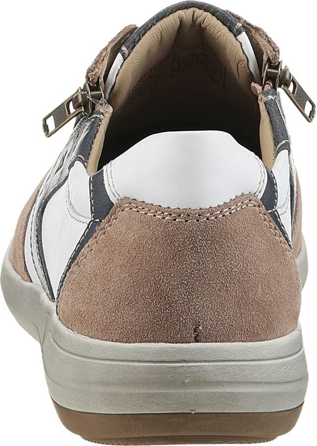 Josef Seibel ENRICO 20 Vrije tijdsschoenen Heren veterschoen Heren sneakersPopulaire herenschoenen JosefCasual Wit beige - Foto 4