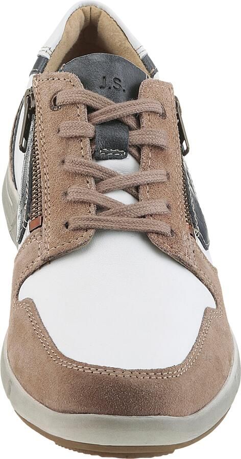 Josef Seibel ENRICO 20 Vrije tijdsschoenen Heren veterschoen Heren sneakersPopulaire herenschoenen JosefCasual Wit beige - Foto 7