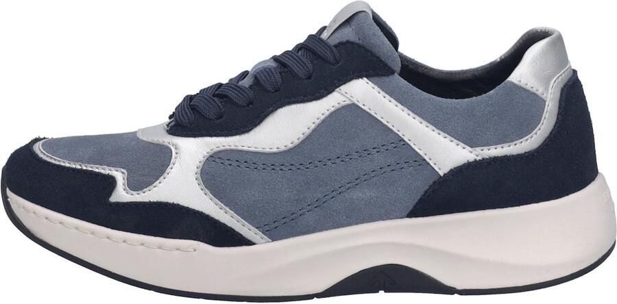 Josef Seibel ELLI 18 Lage sneakers Dames sneakersPopulaire damesschoenen Josef Blauw