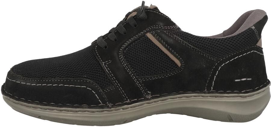 JOSEF SEIBEL Sportieve veterschoen 'New Anvers 24' zwart