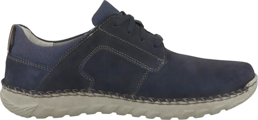 Josef Seibel Veterschoenen Wilson 04 comfortschoen vrijetijdsschoen sneaker met verwisselbaar voetbed