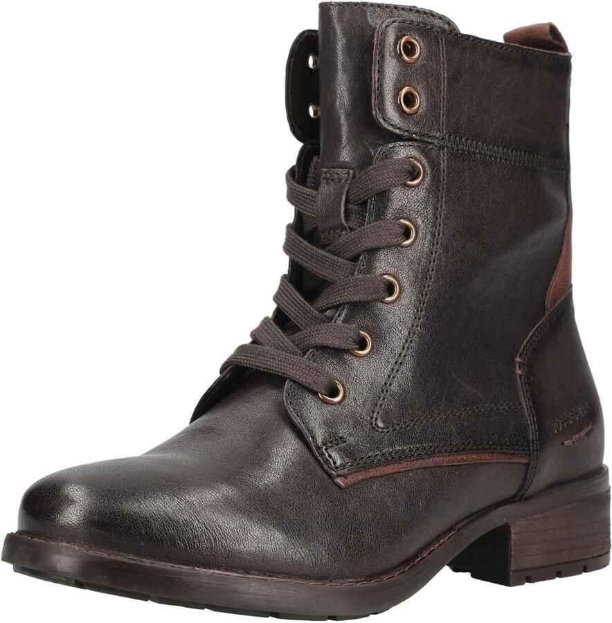 Josef Seibel Dames veterboot Kate 07 Artikel 75307 M135 365 Donkerbruin - Foto 2