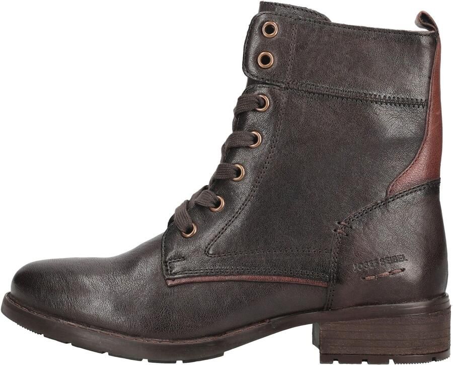 Josef Seibel Dames veterboot Kate 07 Artikel 75307 M135 365 Donkerbruin - Foto 4