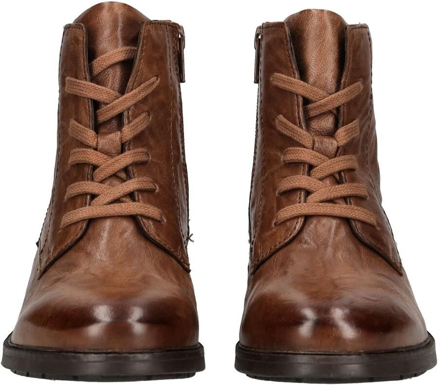 Josef Seibel KATE 17 Hoge sneakers Veterboots Dames veterschoenen Dames sneakersHalf-hoge schoenen Cognac - Foto 4