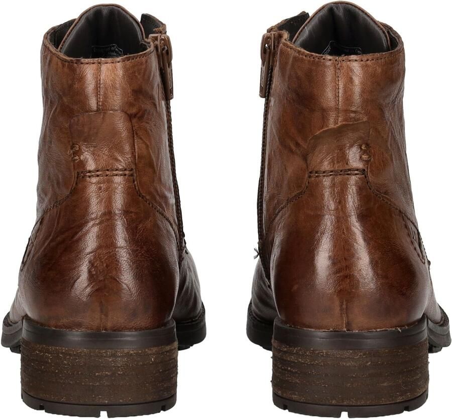 Josef Seibel KATE 17 Hoge sneakers Veterboots Dames veterschoenen Dames sneakersHalf-hoge schoenen Cognac - Foto 5