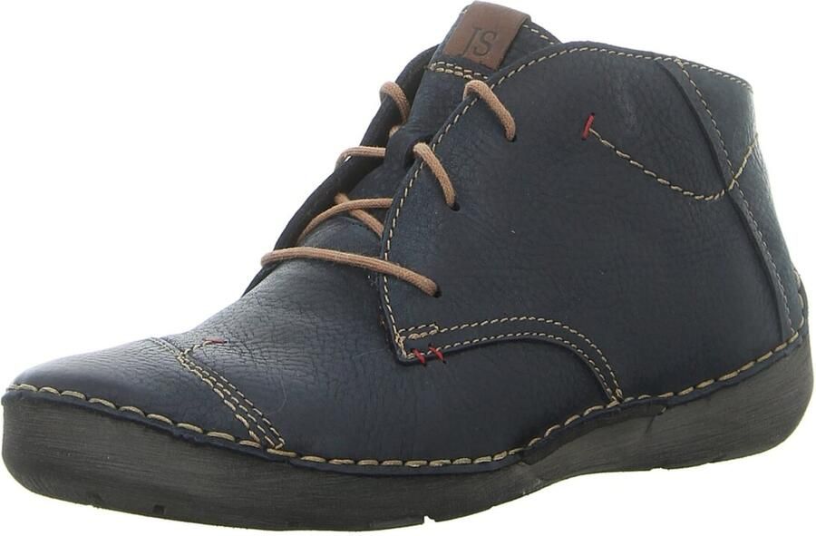 Josef Seibel FERGEY~18~~~~~~~~~~~~~~~~~~~~~ Hoge sneakers Veterlaarzen Dames veterschoenen Dames sneakersHalf-hoge schoenen Blauw - Foto 8