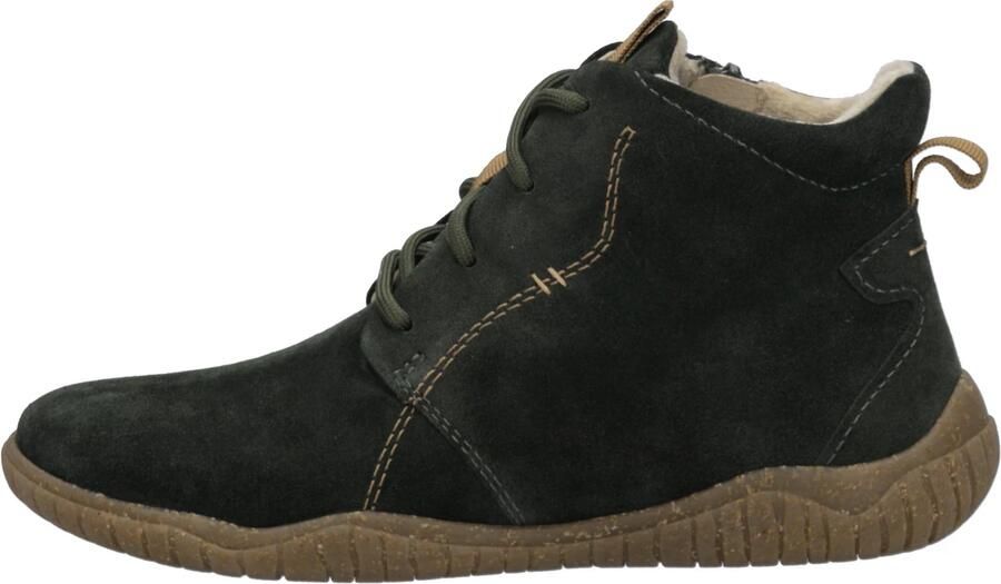 Josef Seibel WYNONA 05 Hoge sneakers Veterboots Dames veterschoenen Dames sneakersHalf-hoge schoenen Groen - Foto 4