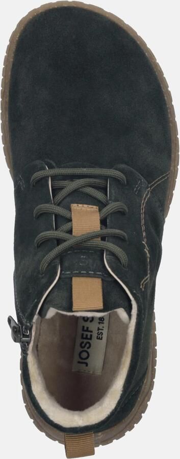 Josef Seibel WYNONA 05 Hoge sneakers Veterboots Dames veterschoenen Dames sneakersHalf-hoge schoenen Groen - Foto 6
