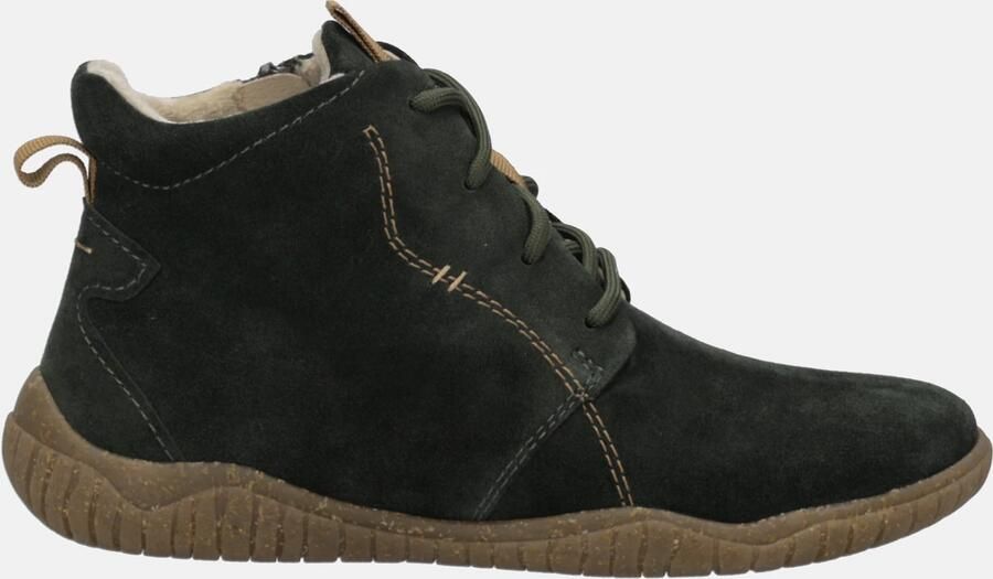 Josef Seibel WYNONA 05 Hoge sneakers Veterboots Dames veterschoenen Dames sneakersHalf-hoge schoenen Groen