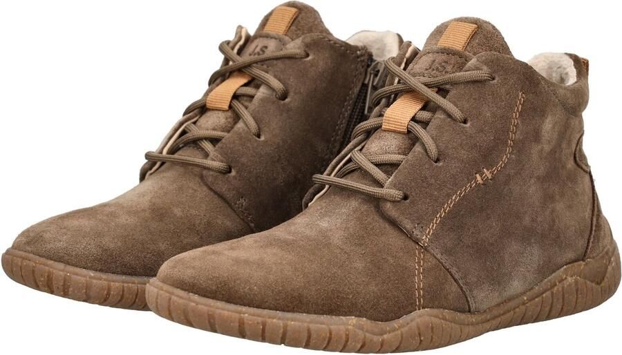 Josef Seibel WYNONA 05 Hoge sneakers Veterboots Dames veterschoenen Dames sneakersHalf-hoge schoenenPopulaire damesschoenen JosefBarefoot Taupe - Foto 11