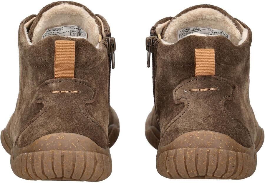Josef Seibel WYNONA 05 Hoge sneakers Veterboots Dames veterschoenen Dames sneakersHalf-hoge schoenenPopulaire damesschoenen JosefBarefoot Taupe - Foto 10