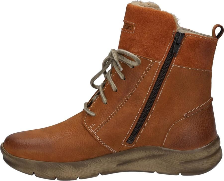 Josef Seibel CONNY 53 Volwassenen Veterlaarzen Hoge sneakers Dames veterschoenenHalf-hoge schoenen Oranje